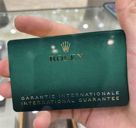 rolex garanzia americana|rolex warranty card.